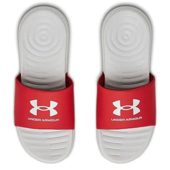 Under Armour Men's Sandals UA Ansa Fixed Strap Athletic Flip Flop Slide GRY 9 - Picture 3 of 13
